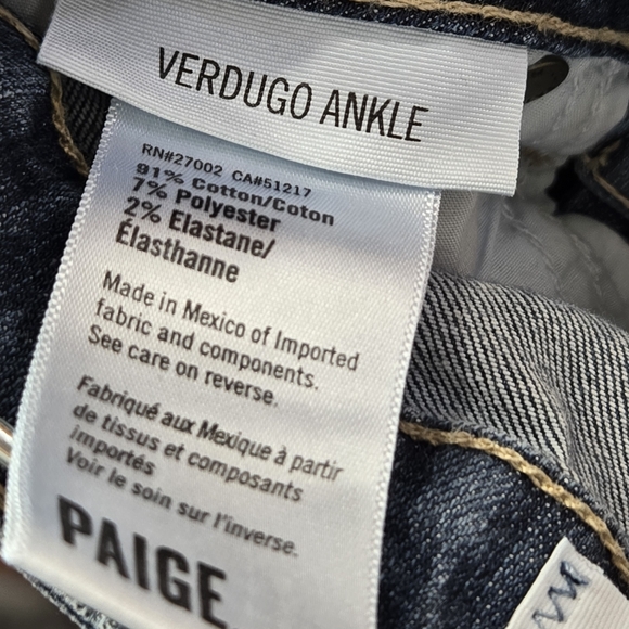 Paige Verdugo Ankle Jeans - Picture 4 of 4